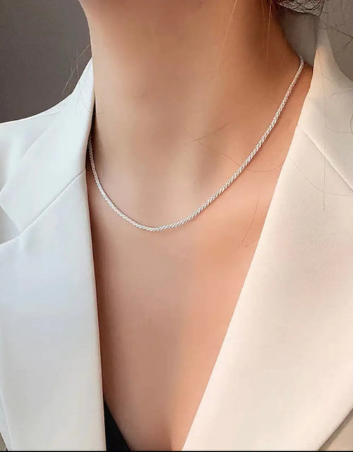 Load image into Gallery viewer, Sparkling Clavicle Chain Choker
