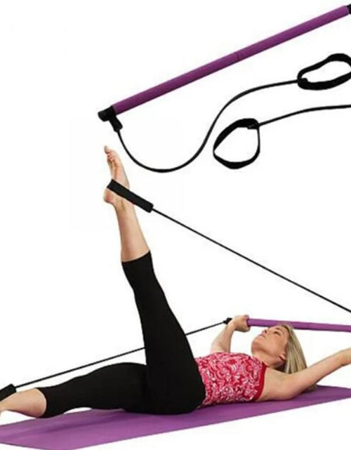 Load image into Gallery viewer, Yoga Spring Exerciser Gym Stick Elastic Rope
