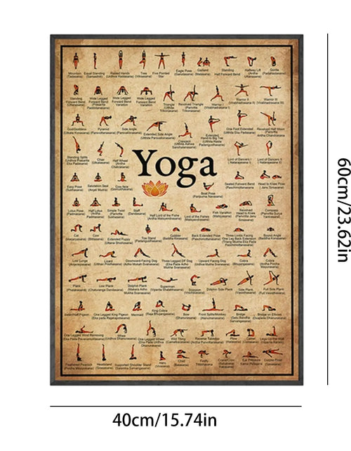 Load image into Gallery viewer, Yoga Poses Poster
