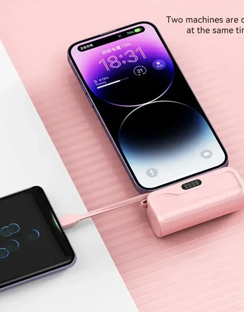 Load image into Gallery viewer, Mini Wireless Power Bank Fast Charging
