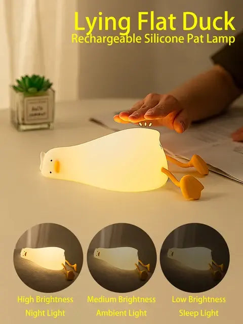 Load image into Gallery viewer, Cute Sleeping Duck Light
