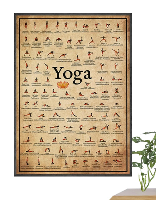 Load image into Gallery viewer, Yoga Poses Poster
