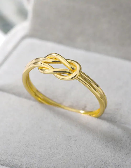 Load image into Gallery viewer, Knot Infinity Rings
