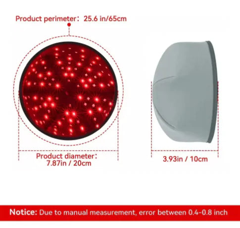 Load image into Gallery viewer, Red Light Infrared Therapy Helmet for Hair Growth, Hair Loss Prevention, and Scalp Relaxation
