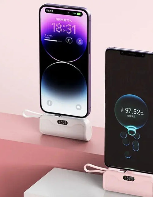 Load image into Gallery viewer, Mini Wireless Power Bank Fast Charging
