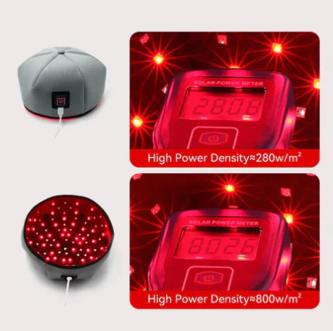 Load image into Gallery viewer, Red Light Infrared Therapy Helmet for Hair Growth, Hair Loss Prevention, and Scalp Relaxation
