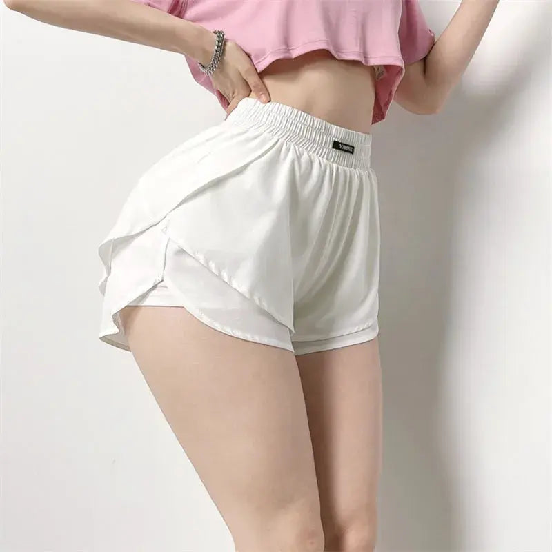 High Waist Sports Gym Shorts