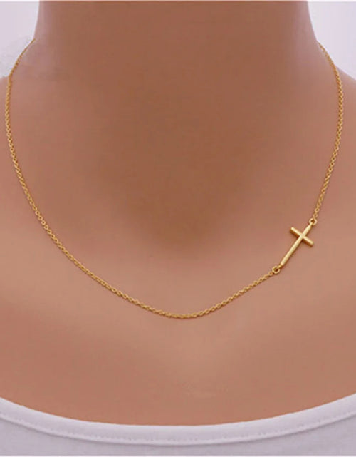 Load image into Gallery viewer, Cross Chain Necklace
