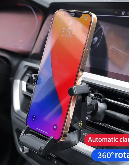 Load image into Gallery viewer, Car Racing Seat Phone Holder
