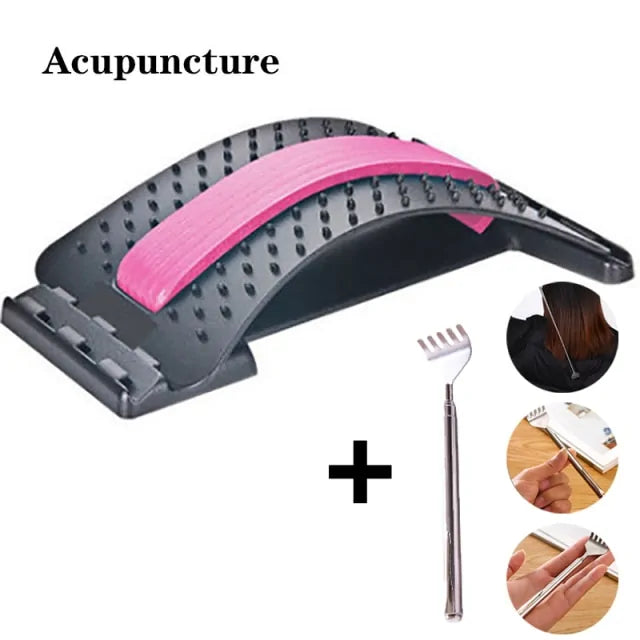 Multi-Level Adjustable Back Stretcher