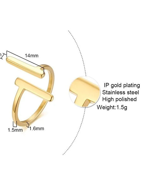 Load image into Gallery viewer, Perfect Ring: Gold Tone
