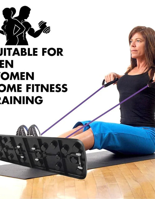 Load image into Gallery viewer, 9-in-1 Push Up Board with Resistance Bands
