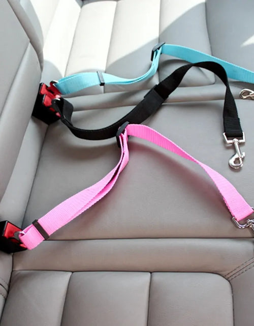 Load image into Gallery viewer, Pets Car Seat Belt Adjustable Harness
