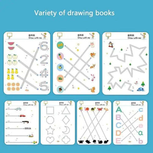 Load image into Gallery viewer, Montessori Educational Drawing
