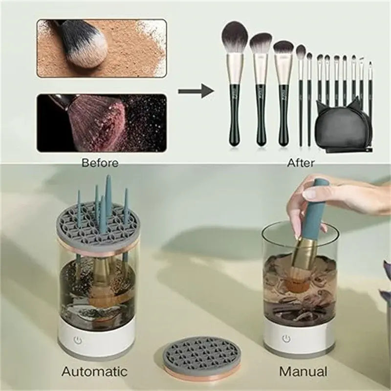 Makeup Brush Cleaner Spinner