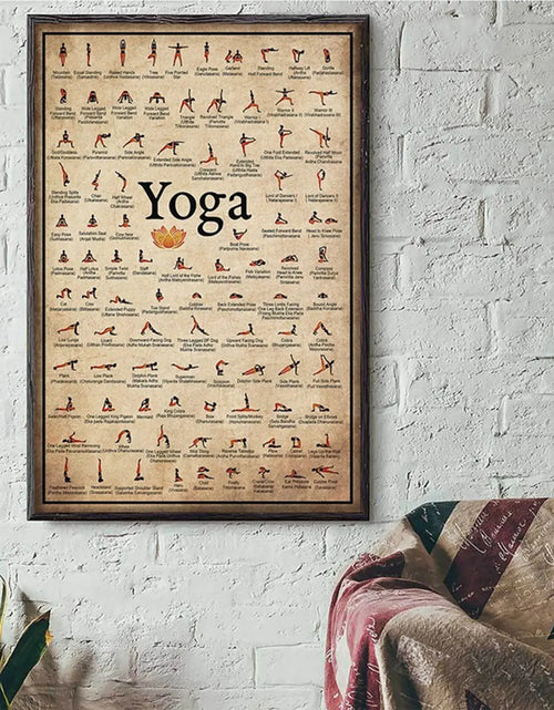 Load image into Gallery viewer, Yoga Poses Poster
