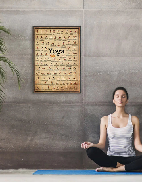 Load image into Gallery viewer, Yoga Poses Poster
