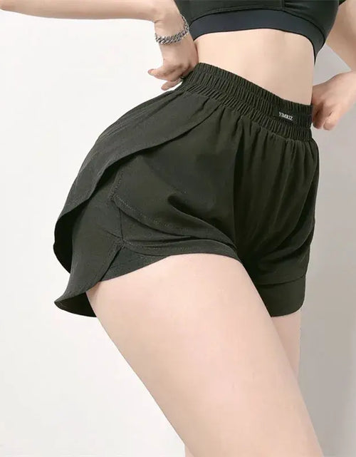 Load image into Gallery viewer, High Waist Sports Gym Shorts
