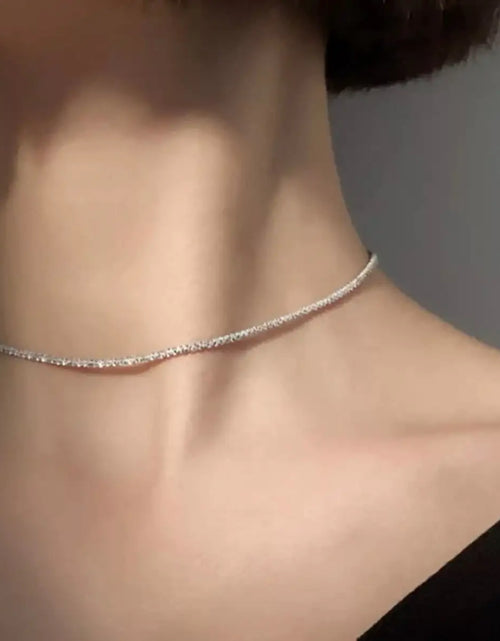 Load image into Gallery viewer, Sparkling Clavicle Chain Choker
